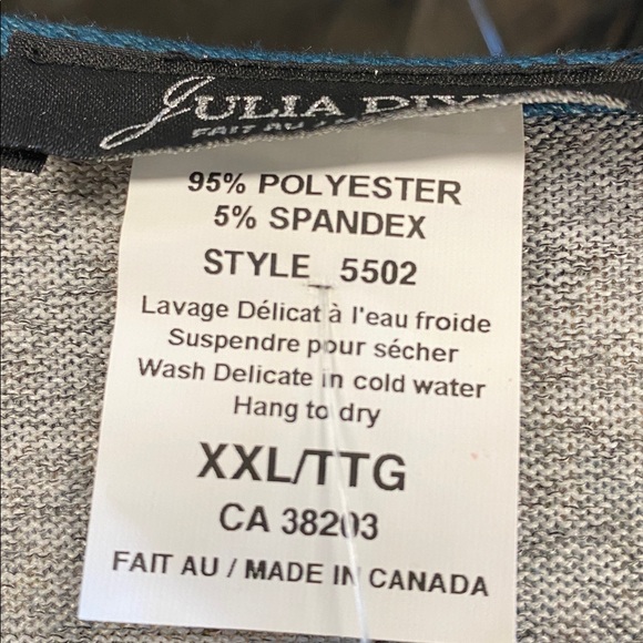 Women's Multicolor Abstract Cowl Neck Top - Picture 2 of 2